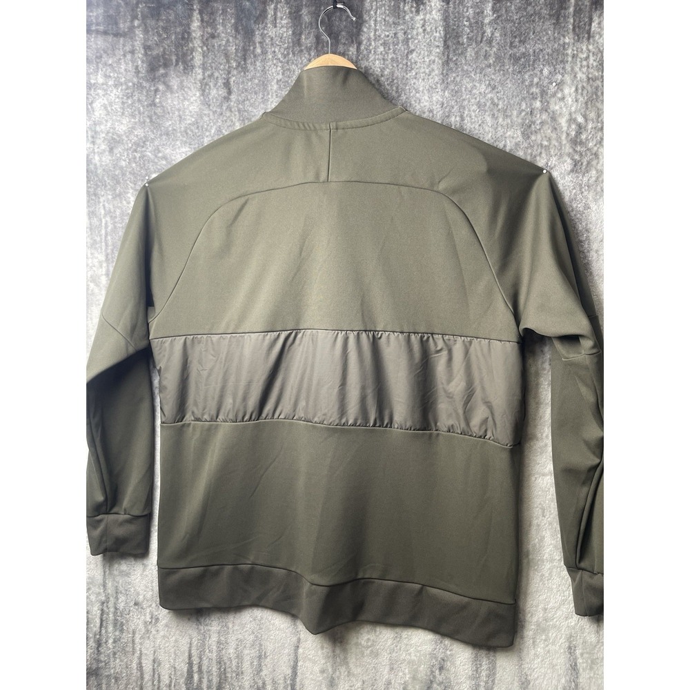 Nike FC Sem Ris Track Jacket Mens XL Green Football Club Full Zip Embroidered - Picture 9 of 9